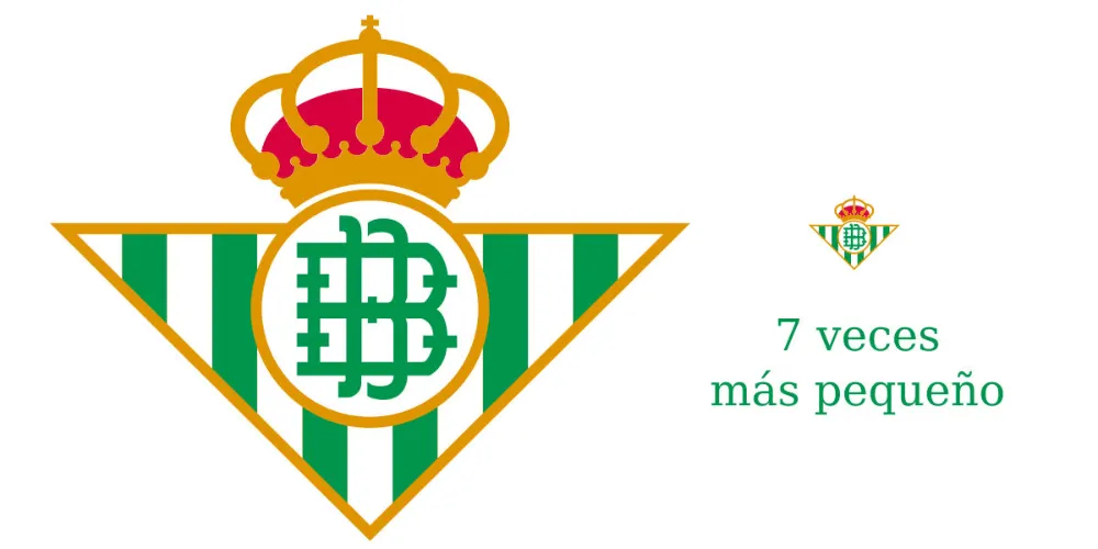 Escalabilidad del escudo del Real Betis Balompié | Betis, Balompie, Escudo