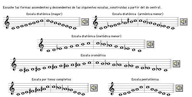 Escalas musicales | Estímulos Musicales....