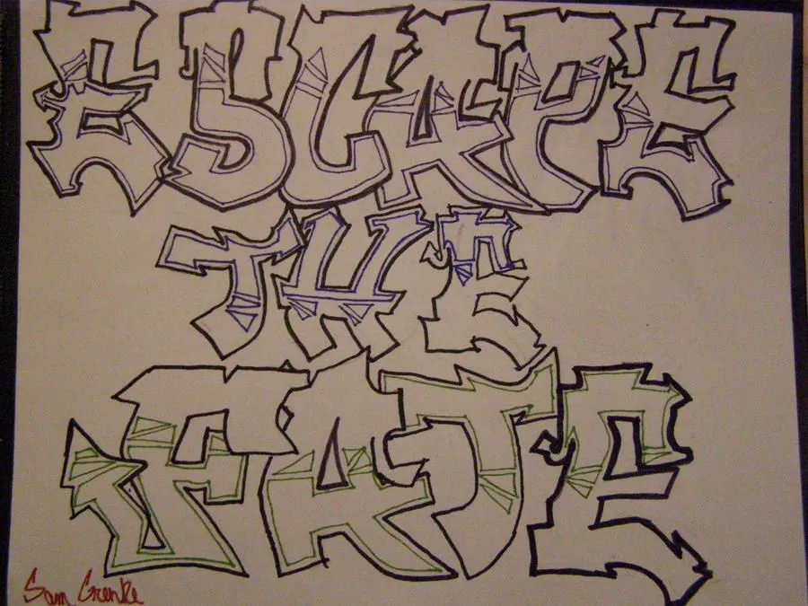 Escape the Fate-graffiti by Emo-graffiti-girl on DeviantArt