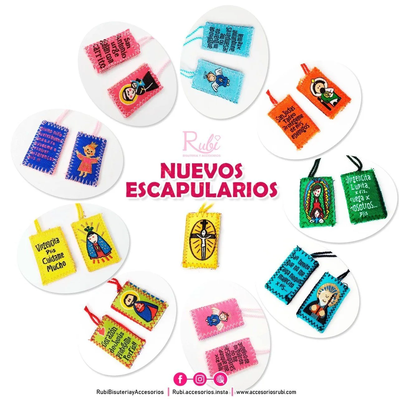 Escapularios – Accesorios Rubi