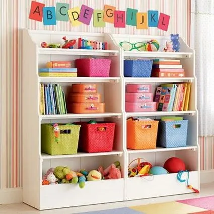 Como escoger muebles de almacenaje para niños - Decoracion ...