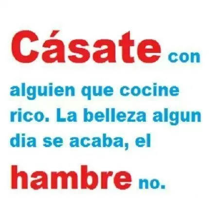 Por cosas Como ESTA escogí a mi esposo, Para que no murieramos de ...