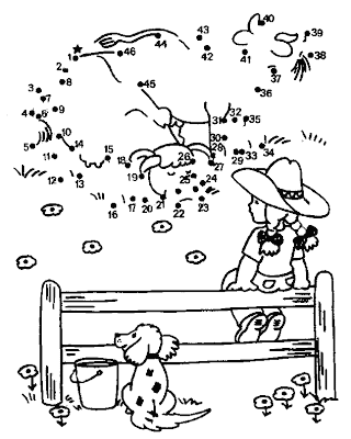 Para escolar dibujos para unir puntos y colorear | Blog de imágenes