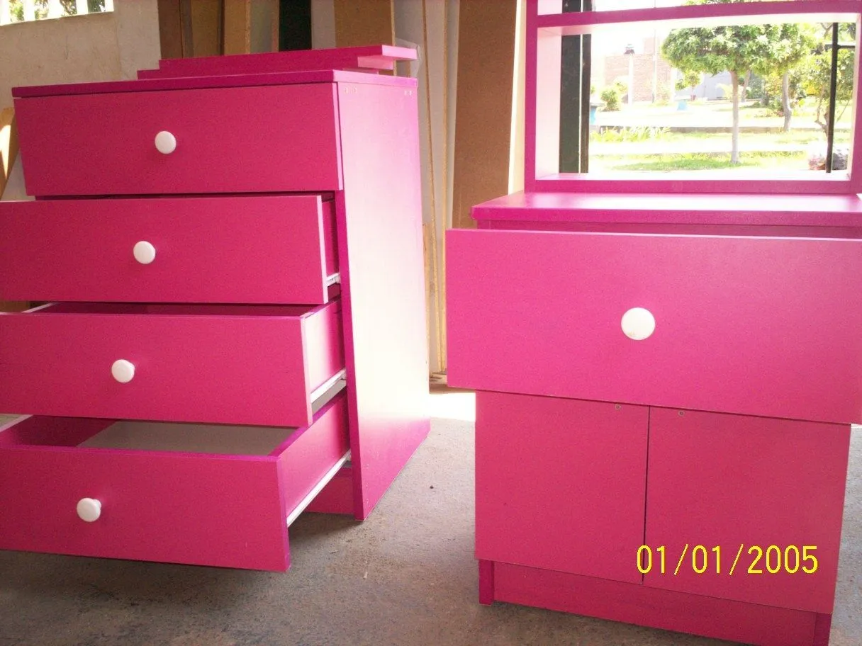 Escritorios y modulos marca acme: Muebles rosados para niña con ...