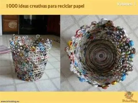 Escuchar 1000 Manualidades Creativas Reciclando Papel - Descargar ...