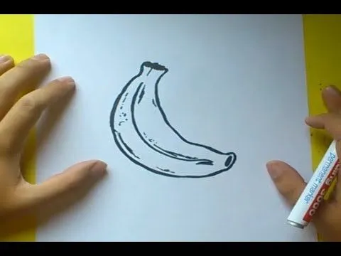 Escuchar Como Dibujar Una Banana Paso A Paso How To Draw A Banana ...