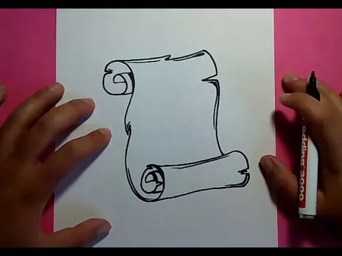 Escuchar Como Dibujar Un Pergamino Paso A Paso How To Draw A ...