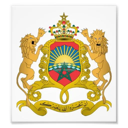 Escudo de armas de Marruecos Fotografías de Zazzle.