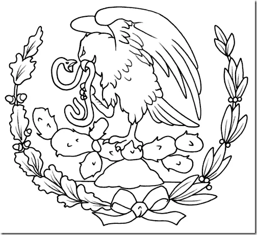 Escudo de la bandera de mexico - Imagui