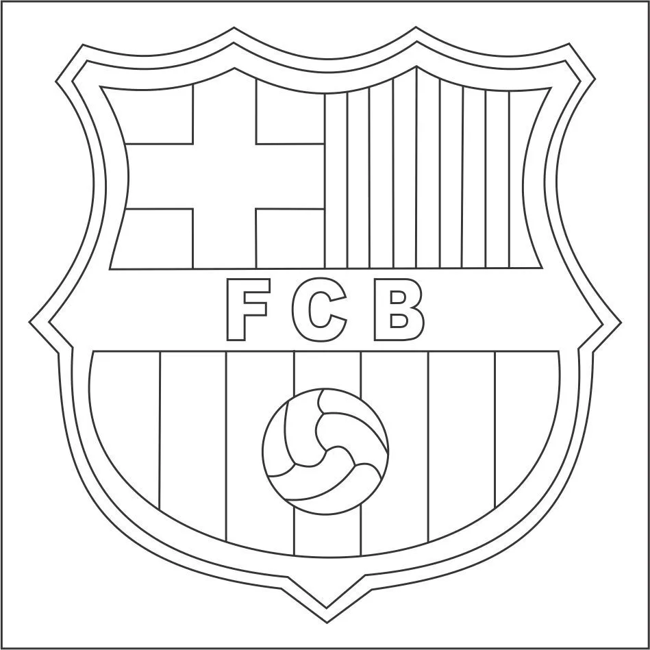 ▷ Escudo del barcelona para imprimir | Actualizado octubre 2023