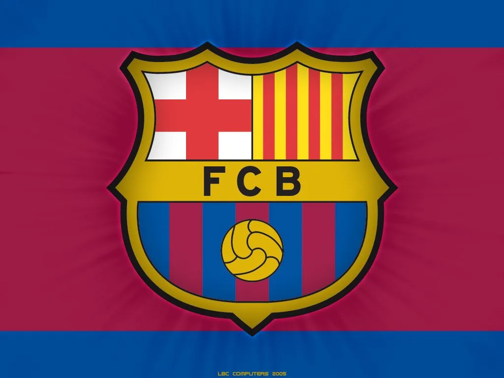 Escudo Del F C Barcelona Con Los Simbolos Representativos De La ...