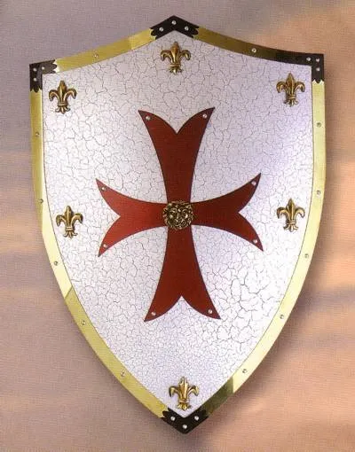 Escudo Cruzados. Escudos medievales