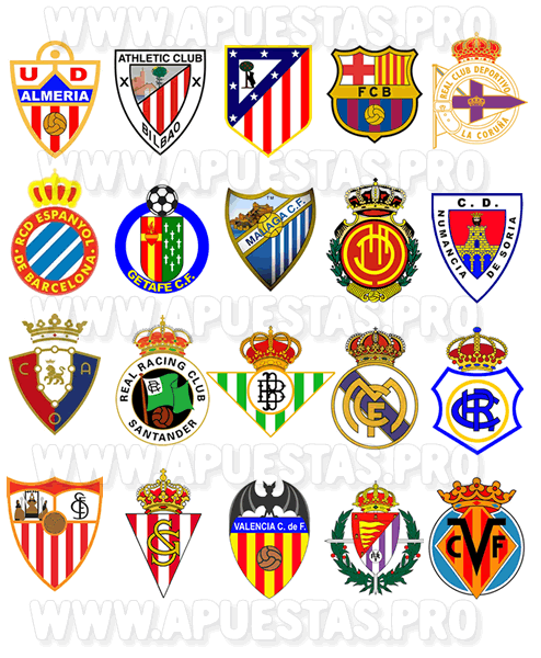 Escudo de equipos españoles | fcbarca2011