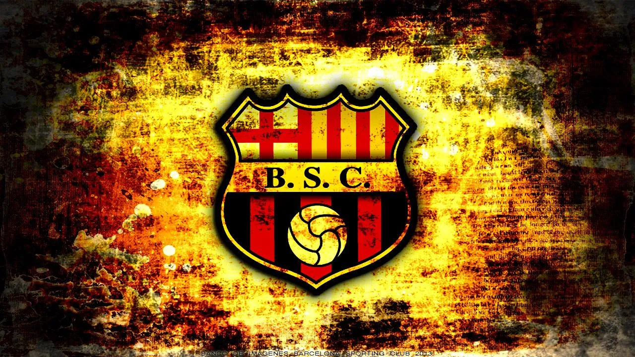 ESCUDO GRUNGE BARCELONA SC | Banco de Imagenes de Barcelona ...