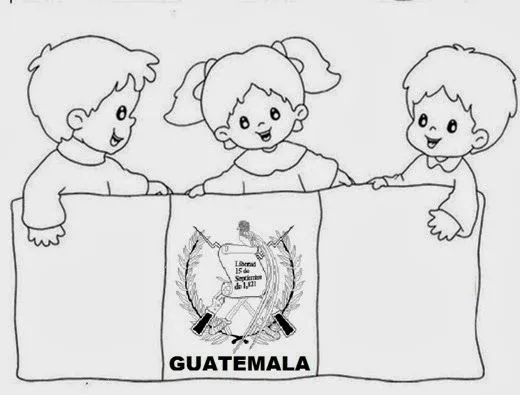 El escudo de guatemala para colorear - Imagui