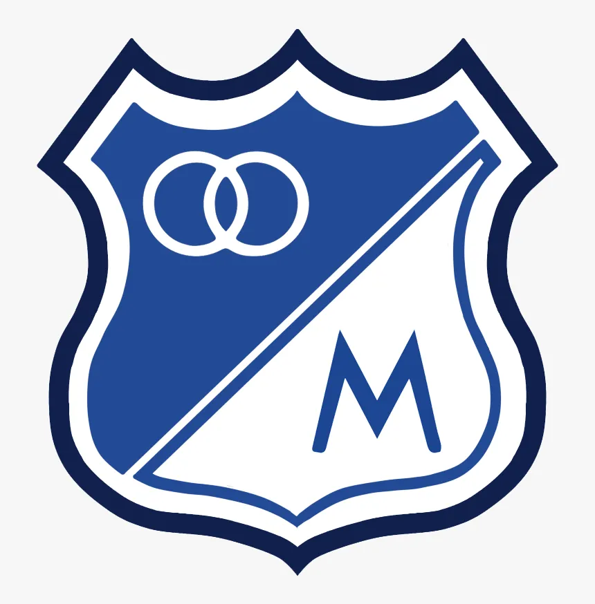 Escudo Millonario Fc 2018 Competición - Fondos De Pantalla Millonarios Fc, HD Png Download , Transparent Png Image - PNGitem
