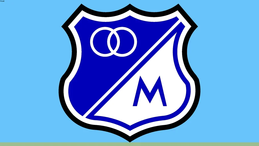 ESCUDO DE MILLONARIOS FÚTBOL CLUB - 3D Warehouse