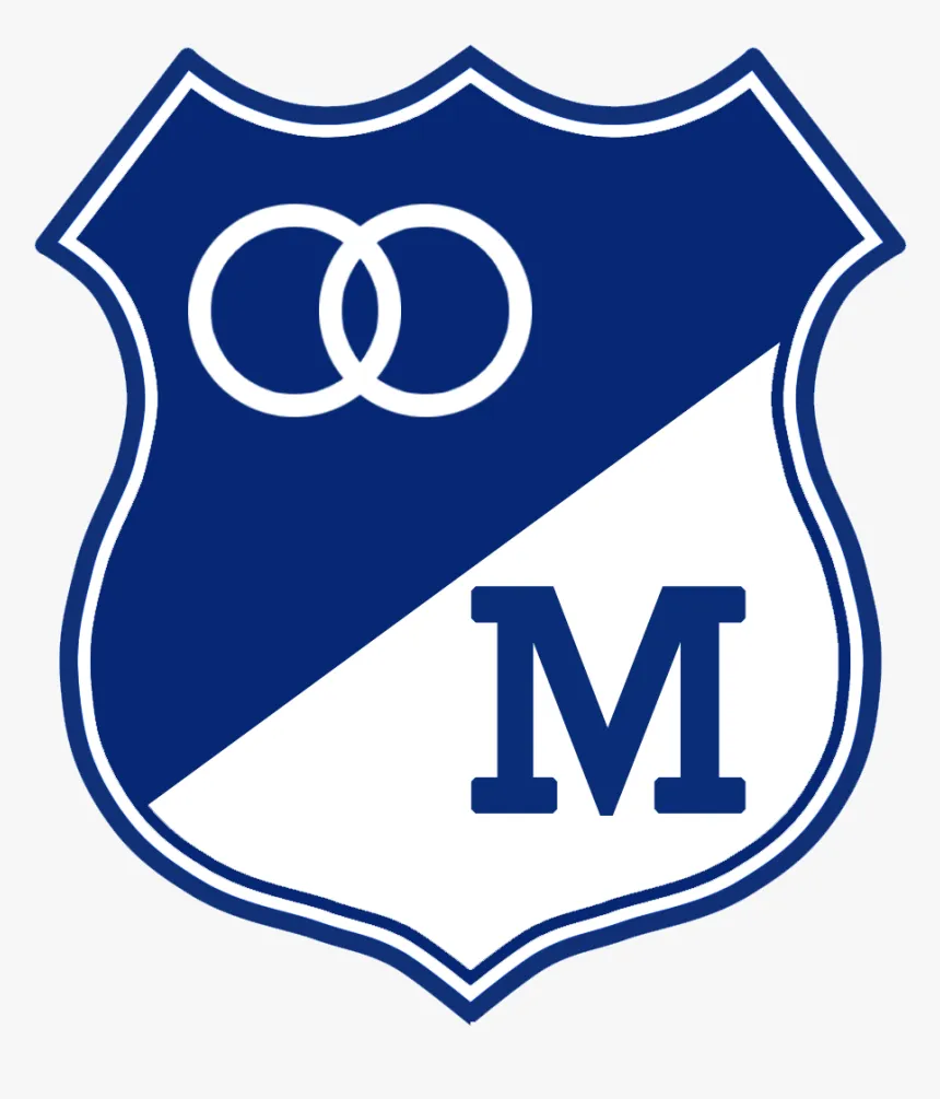 Escudo De Millonarios Temporada 1956-1972 - Star Of Life With Mourning Band, HD Png Download , Transparent Png Image - PNGitem