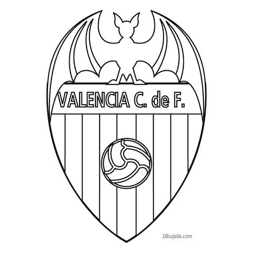 Escudos de fútbol para colorear | laclasedeptdemontse