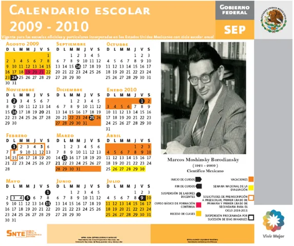 Escuela secundaria Técnica 22: CALENDARIO ESCOLAR 2010-