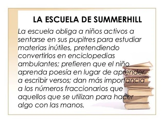 Escuela summerhill