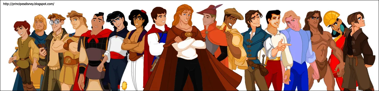 Esencia Disney - Disney Princes / Príncipes Disney - El Cuarto de Andy