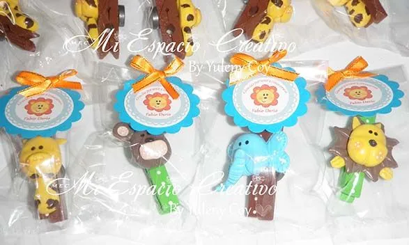 Recuerdos de animalitos para baby shower - Imagui