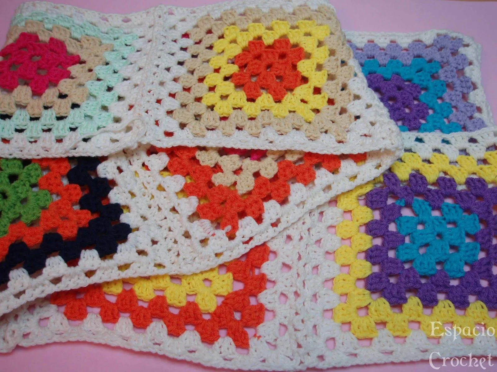 Espacio Crochet: Cuadros de crochet / Crochet squares