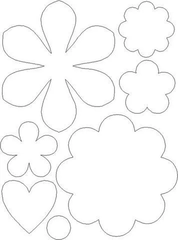 ESPAÇO DA CRIS: Molde para Patchwork - Flores