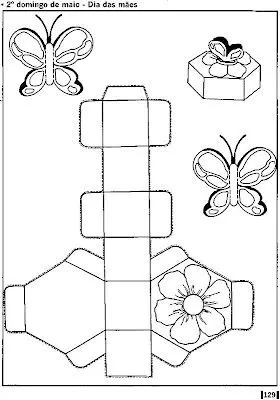 ESPAÇO EDUCAR: Modelos e moldes de lembrancinhas para a Primavera!