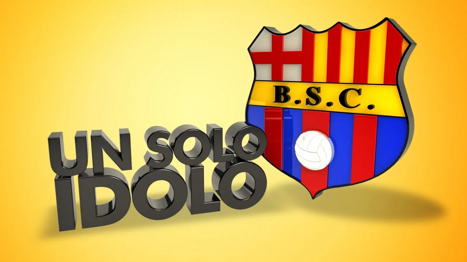  ... , pero en especial del equipo de mis amores Barcelona Sporting Club