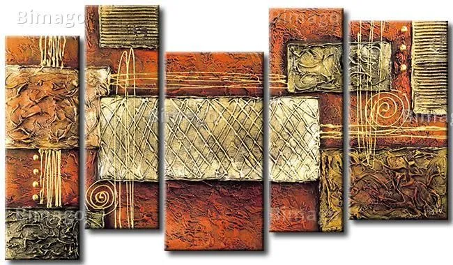 Espejo - cuadro sobre lienzo, cuadros abstractos modernos - Bimago ...