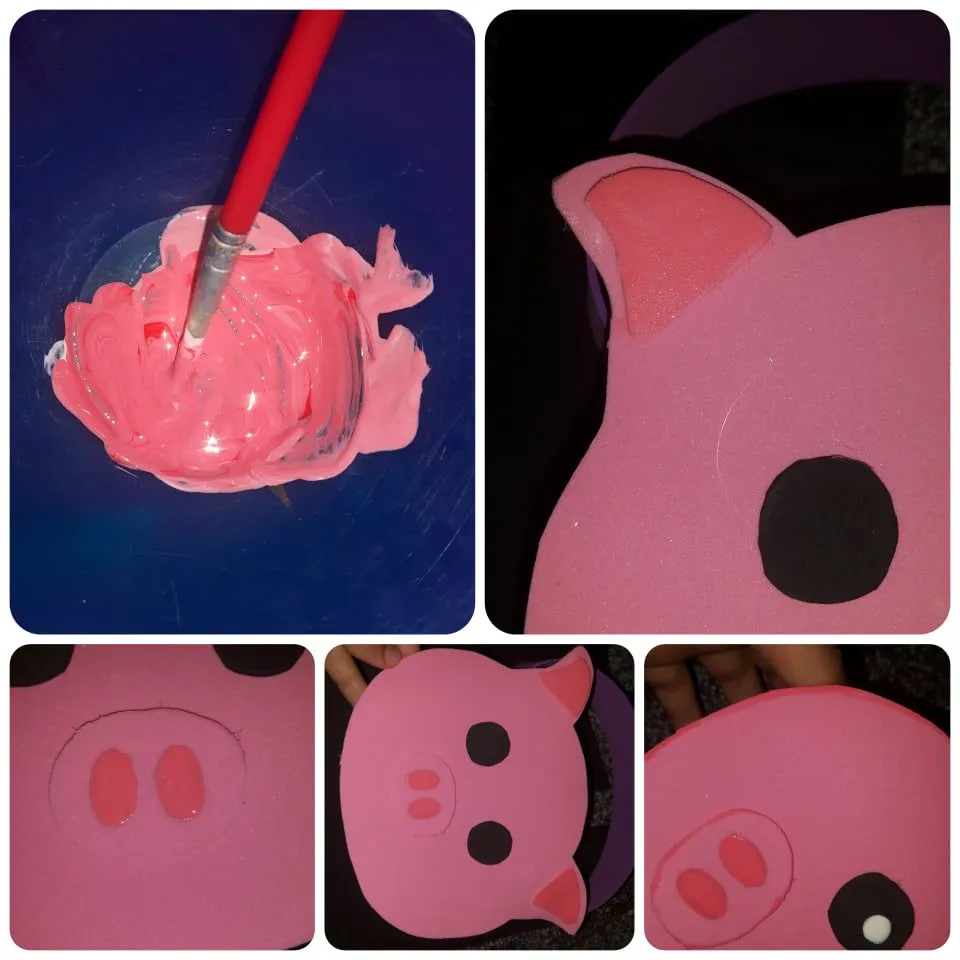 ESP/ENG-Bricolaje:Linda cartera de cerdita/tutorial/DIY:Cute piggy  wallet/tutorial/ by @anamarf — Hive