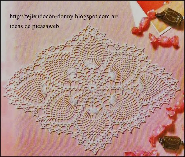 Carpetas cuadradas a crochet con patrones - Imagui