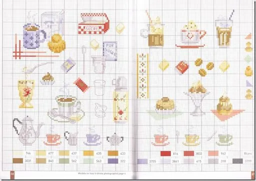 Esquemas de pollitos bordados a punto de cruz - Imagui