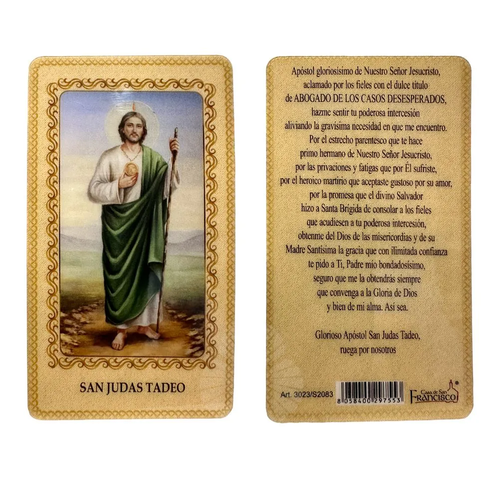 ESTAMPITA SAN JUDAS TADEO - Artículos Religiosos Ultreya