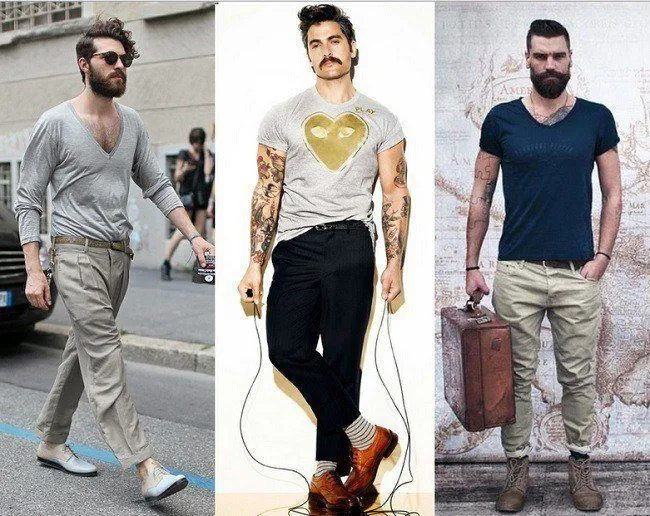 Estilo hipster Hombre - Modaellos.com