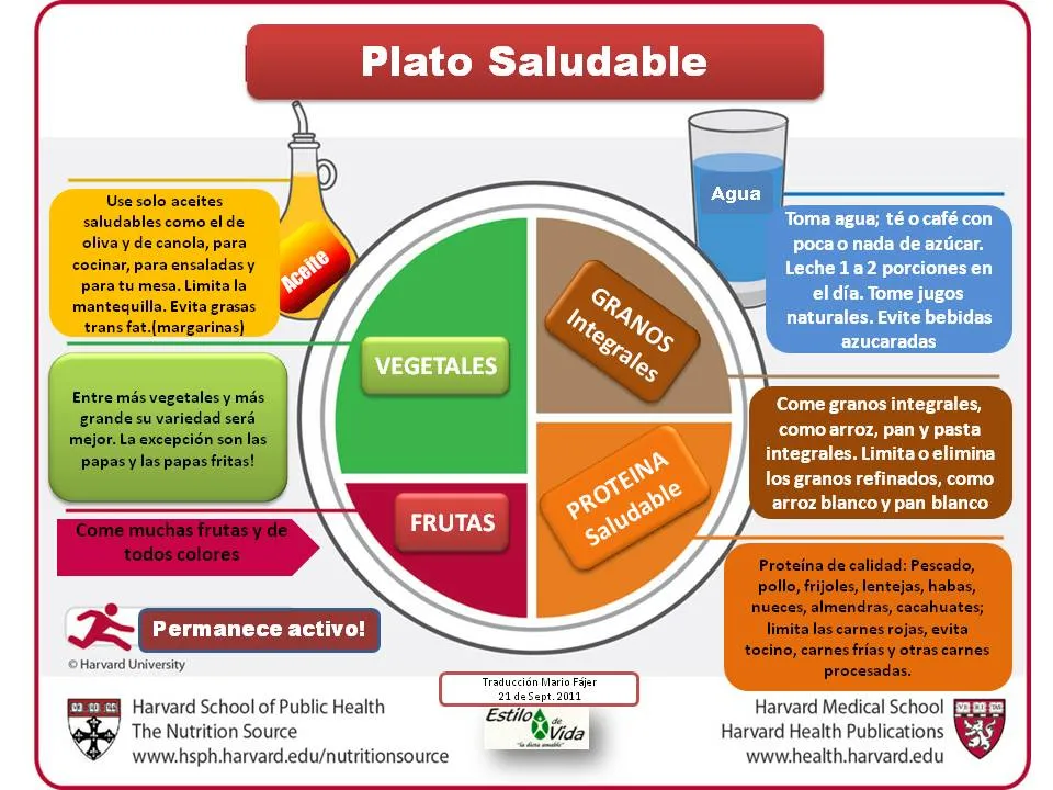 Estilo de Vida: Construyendo un Plato Saludable para bajar de peso