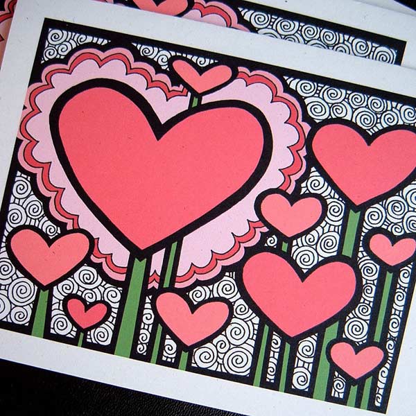 Diseños tiernos de tarjetas de enamorados - Imagui