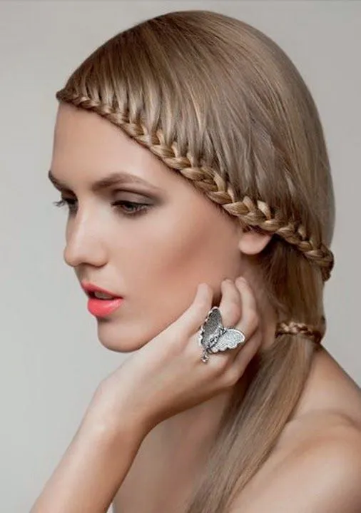 Estilos y Peinados de moda : Peinados con trenzas para ...