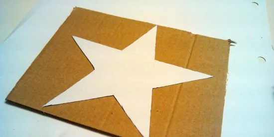 Estrellas de carton | manualidades con materiales reciclados