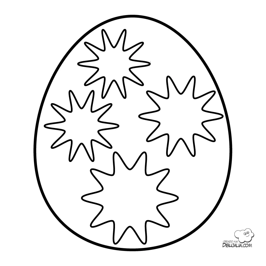 Estrellas para colorear bonitas - Dibujos para colorear - IMAGIXS