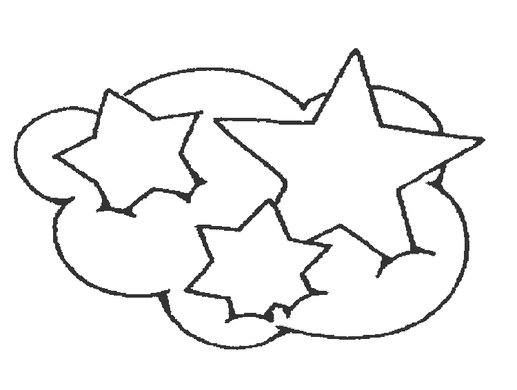 Estrellas para colorear | Dibujos infantiles, imagenes cristianas