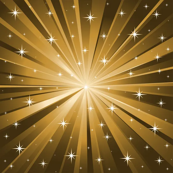 estrellas de oro vector fondo — Vector stock © julydfg #2678771