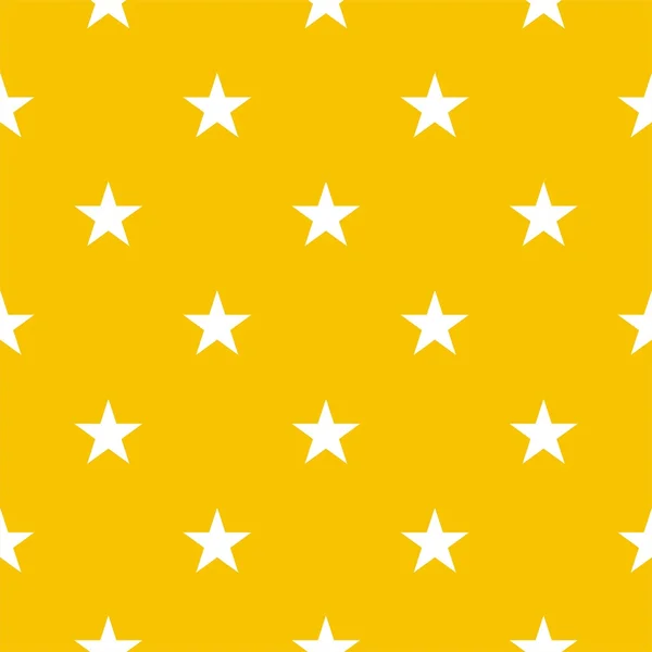 estrellas en el patrón de fondo amarillo retro vector inconsútil ...