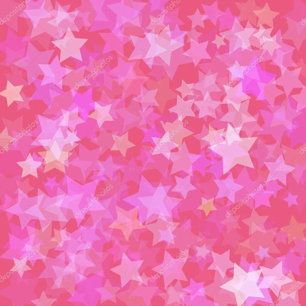 estrellas Rosa fondo — Vector stock © SvetlanaR #