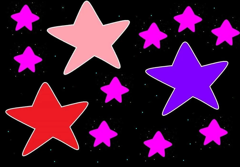 Estrellitas de colores de emo - Imagui