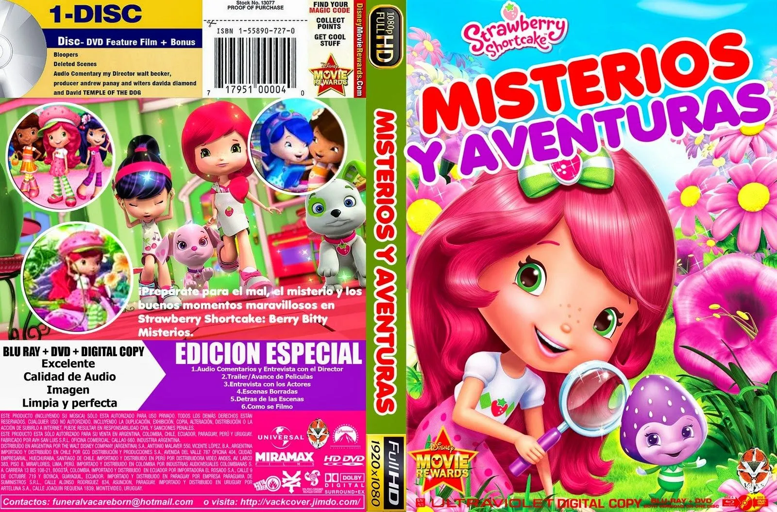 ESTRENOS EN BLU RAY: FRUTILLITA MISTERIOS Y AVENTURAS