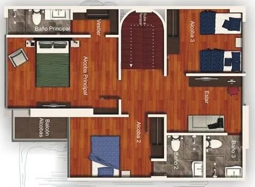 estructuras de la construcción : Planos de Casas, Modelos y ...