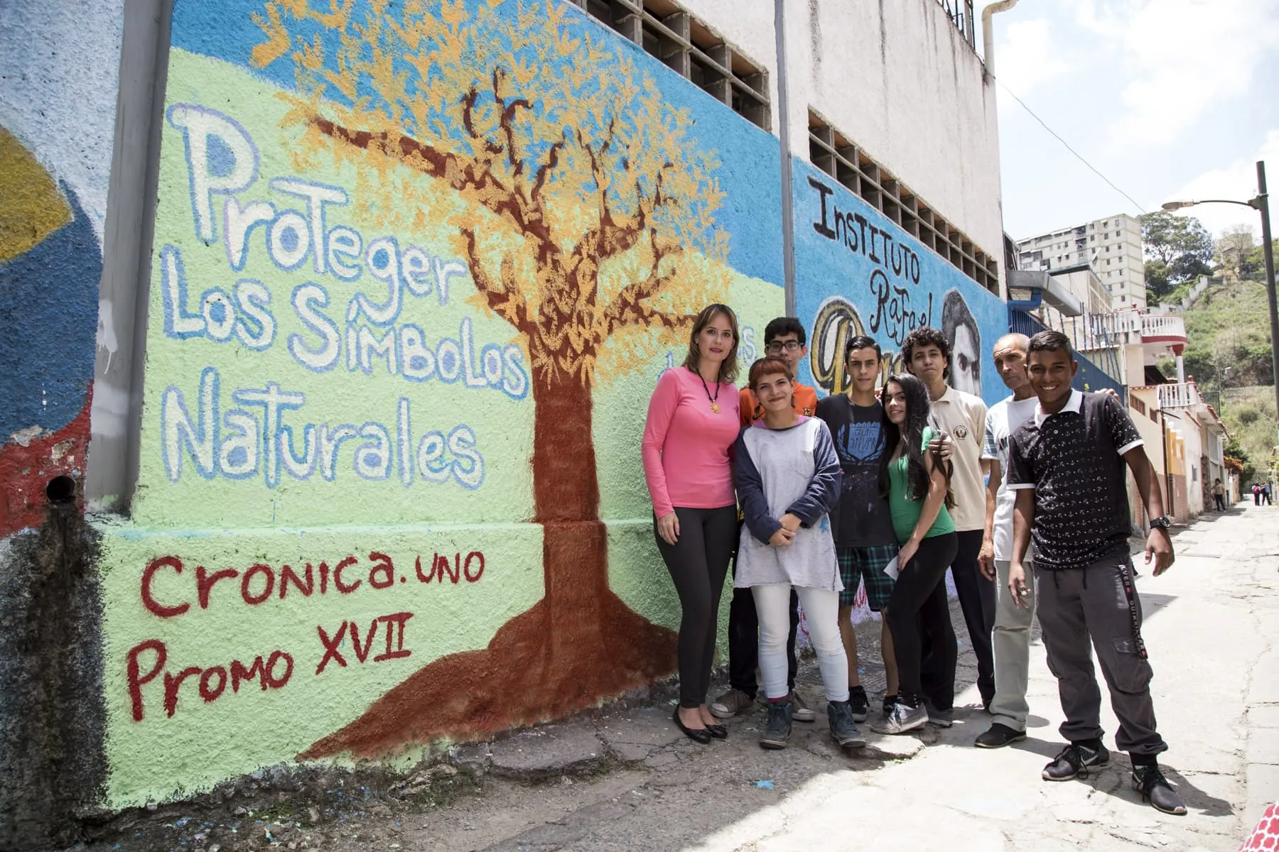 Estudiantes promueven el cuidado de los símbolos naturales en Coche